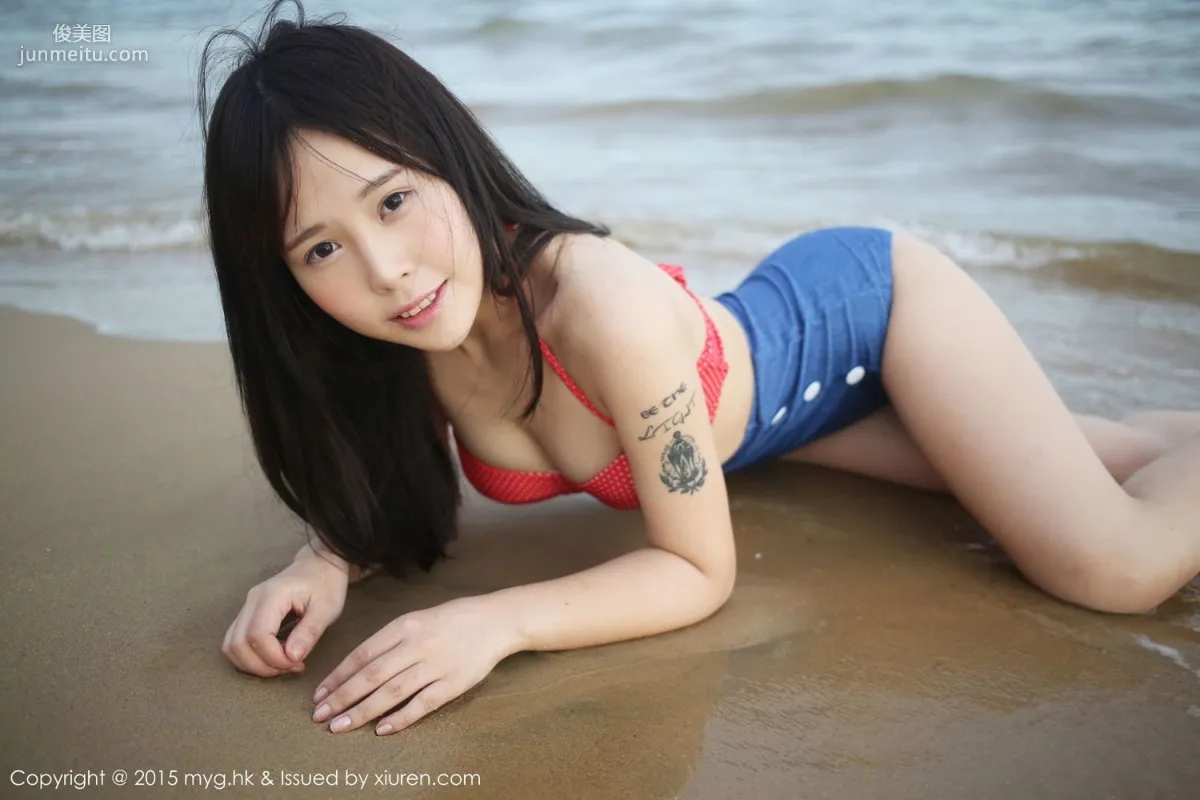 Evelyn Ai Li, School Swimsuit + Swimsuit Outdoor Shoot [MyGirl] Vol.175 Photo Set photo 51