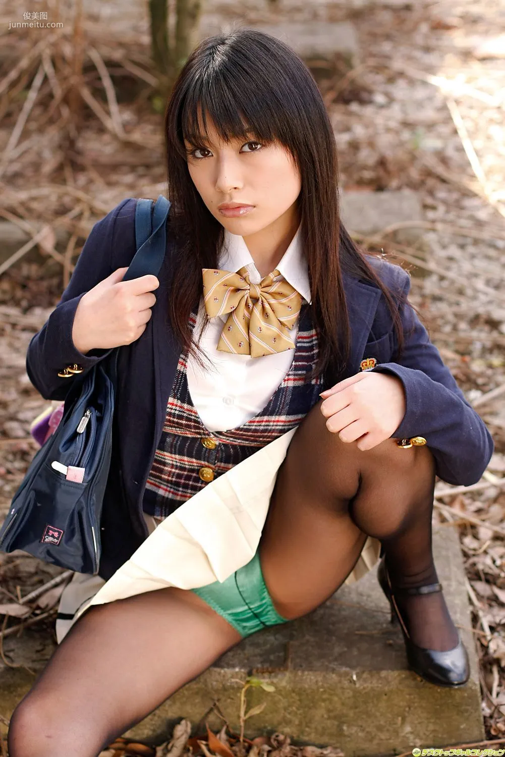[DGC] NO.820 Megumi Haruno Uniform Beautiful Girl Paradise Photo Set photo 19