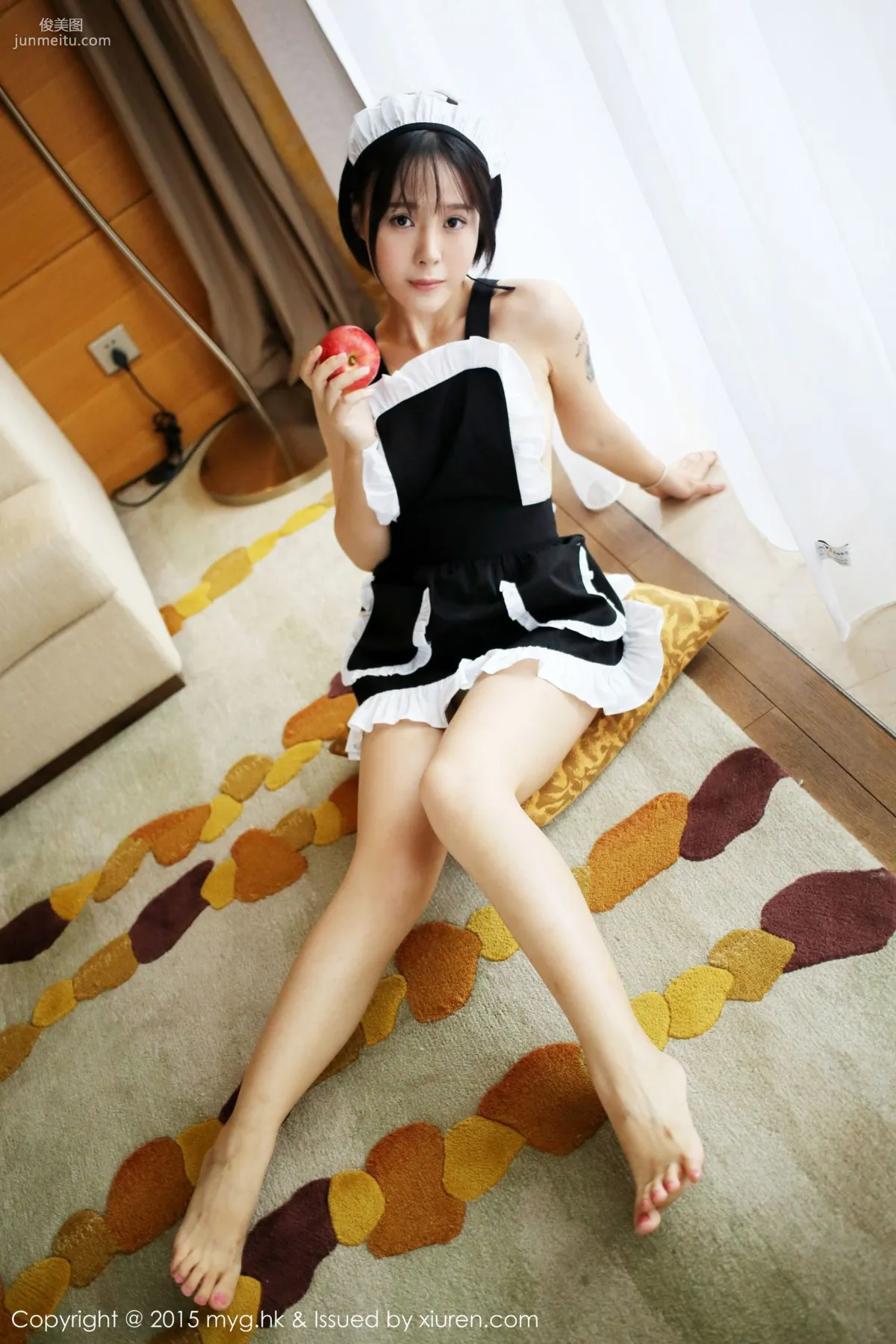 Evelyn Ai Li, Sexy Maid Outfit [MyGirl] Vol.157 Photo Set photo 38