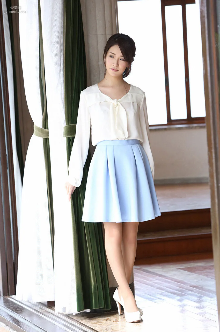 Mai Kamuro, Under the Mask of a Pure Wife, [WPB-net] No.178 Photo Set photo 49