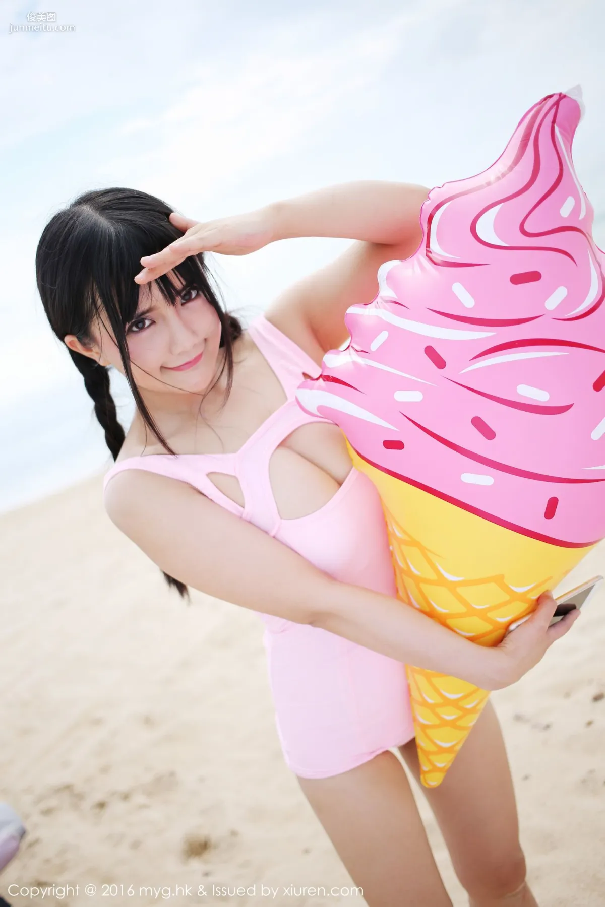 Cui Guaiyi, Chengdu Big-Bust Newcomer Girl [MyGirl] Vol.230 Photo Set photo 43