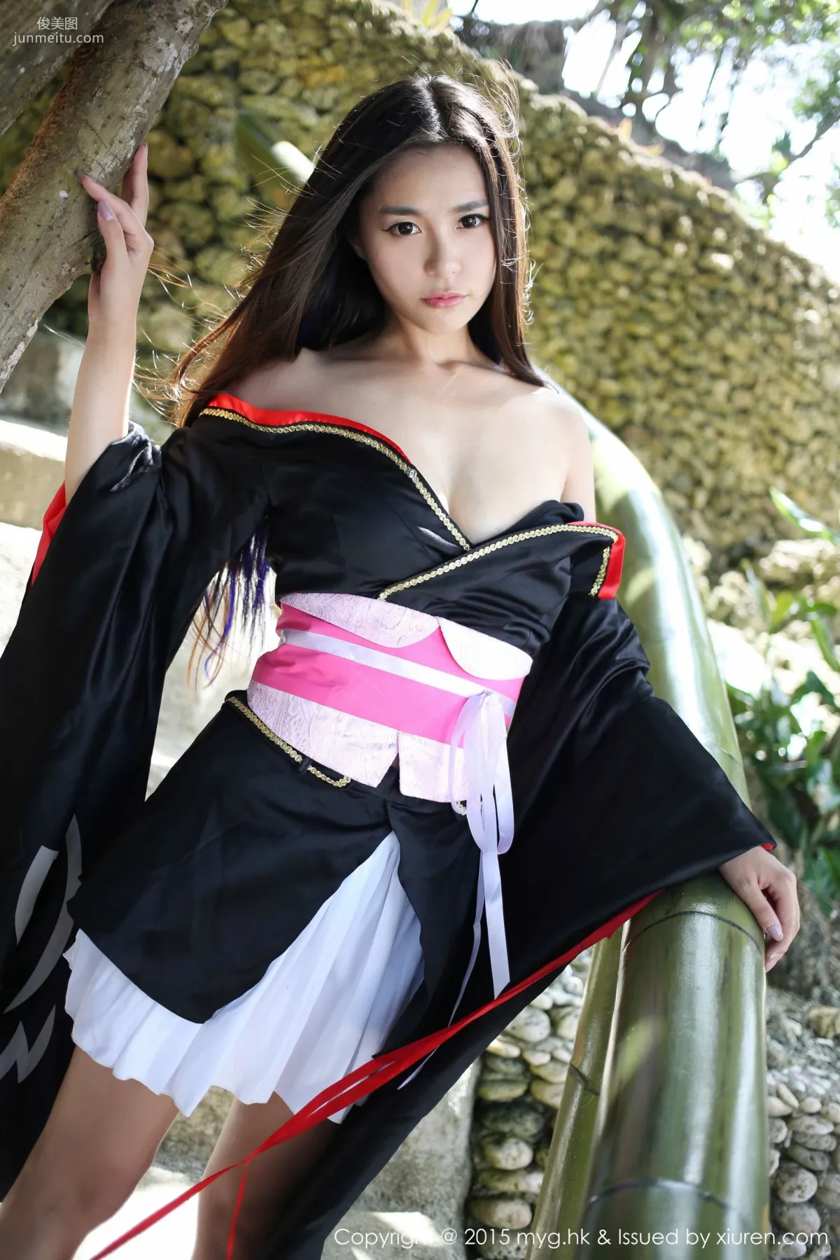 moa小姐《日本和服主題》 [美媛館MyGirl] Vol.136 寫真集 34