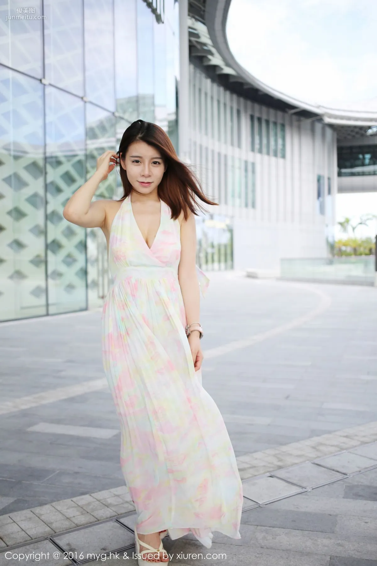 vetiver Jiabao Beier, School Swimsuit + Swimsuit + Long Skirt [MyGirl] Vol.231 Photo Set photo 48