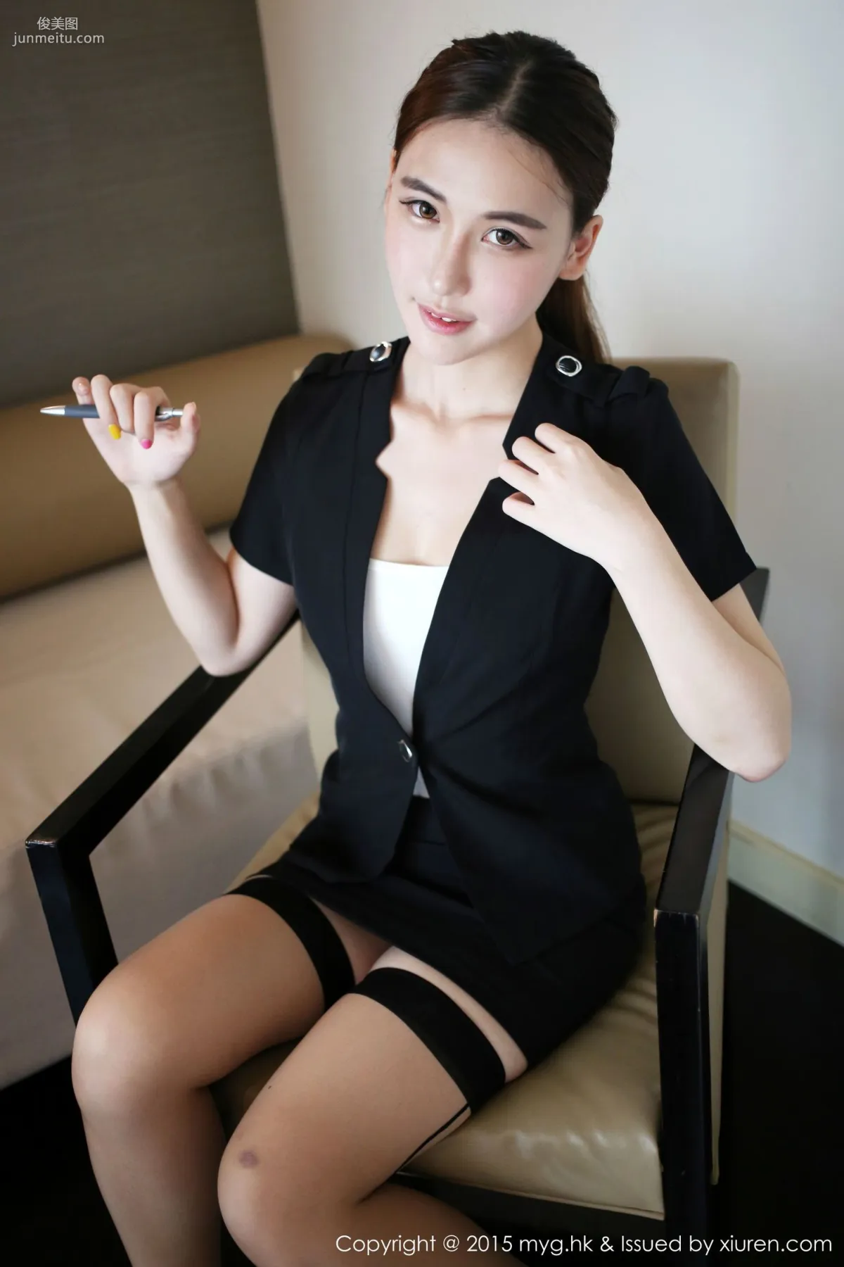 Xionga BOBO, Teacher Uniform Temptation [MyGirl] Vol.161 Photo Set photo 14
