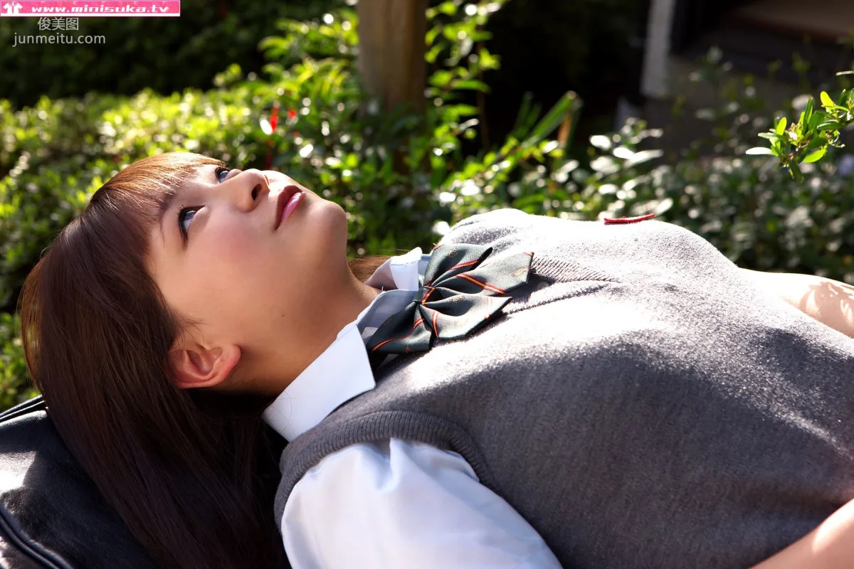 Moe Kubo 久保萌 現役女子高生 [Minisuka.tv] 寫真集 11