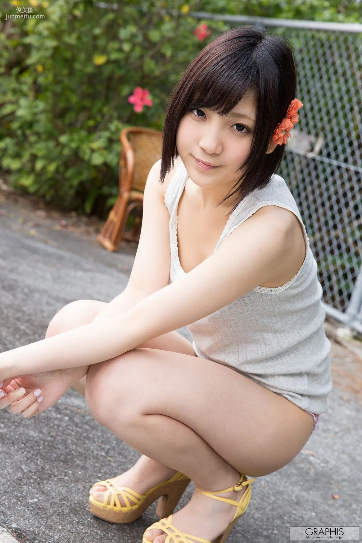Umi Hirose, [Graphis] First Gravure, First Nude Girl Photo Set photo 43