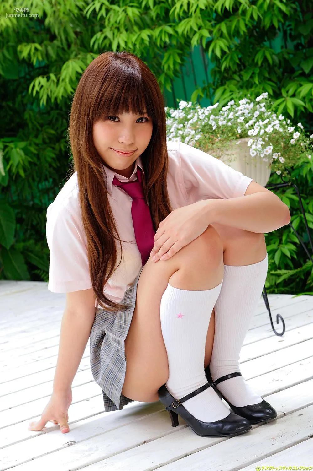 [DGC] NO.868 Momoka Himenoki Uniform Beautiful Girl Paradise Photo Set photo 33