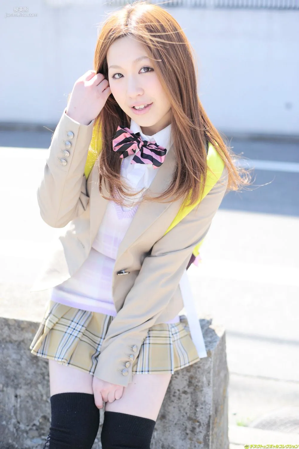 [DGC] NO.962 Miyu Kanzaki Uniform Beautiful Girl Paradise Photo Set photo 4