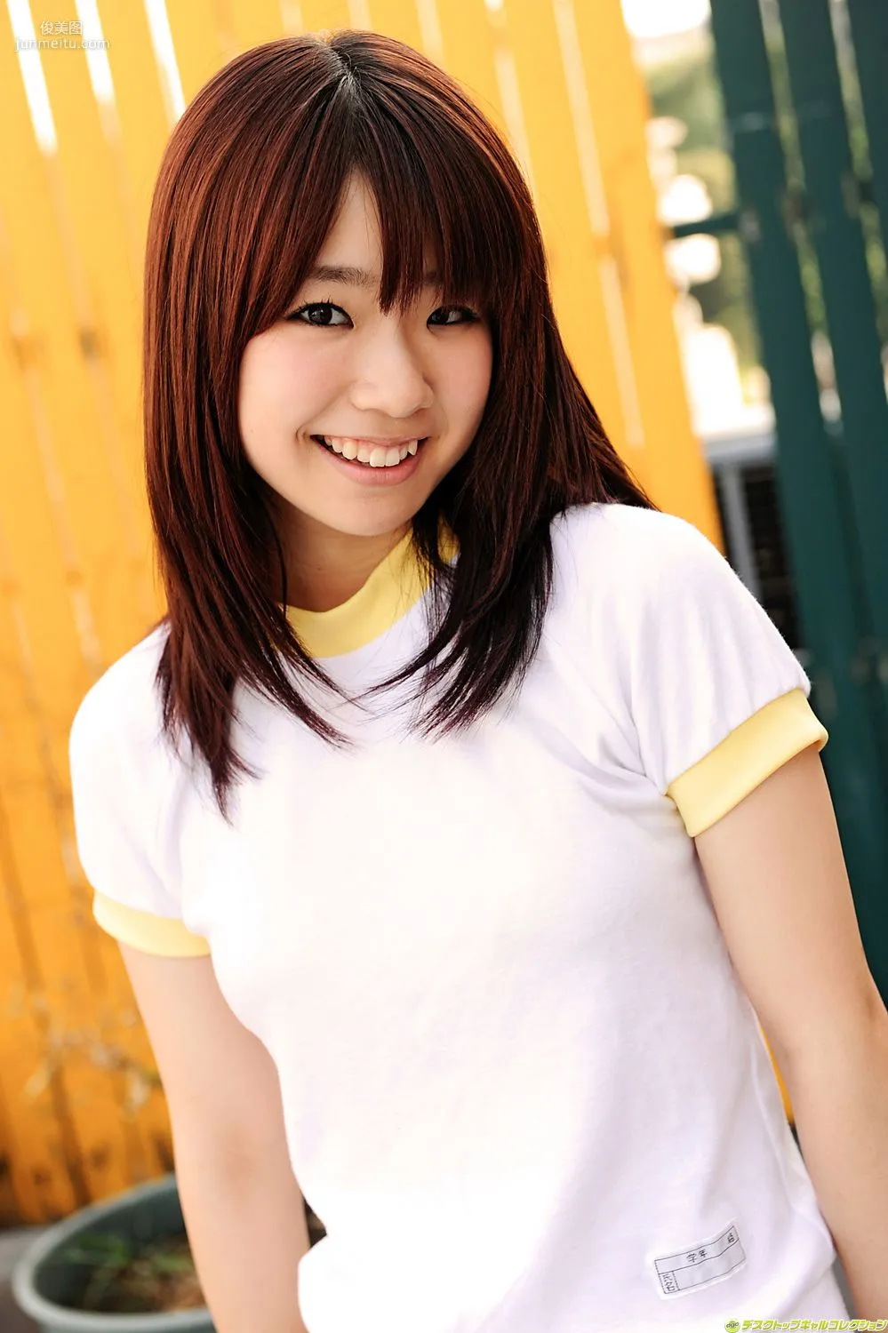 [DGC] NO.885 Hikari Azuma, Uniform Beautiful Girl Paradise Photo Set photo 1