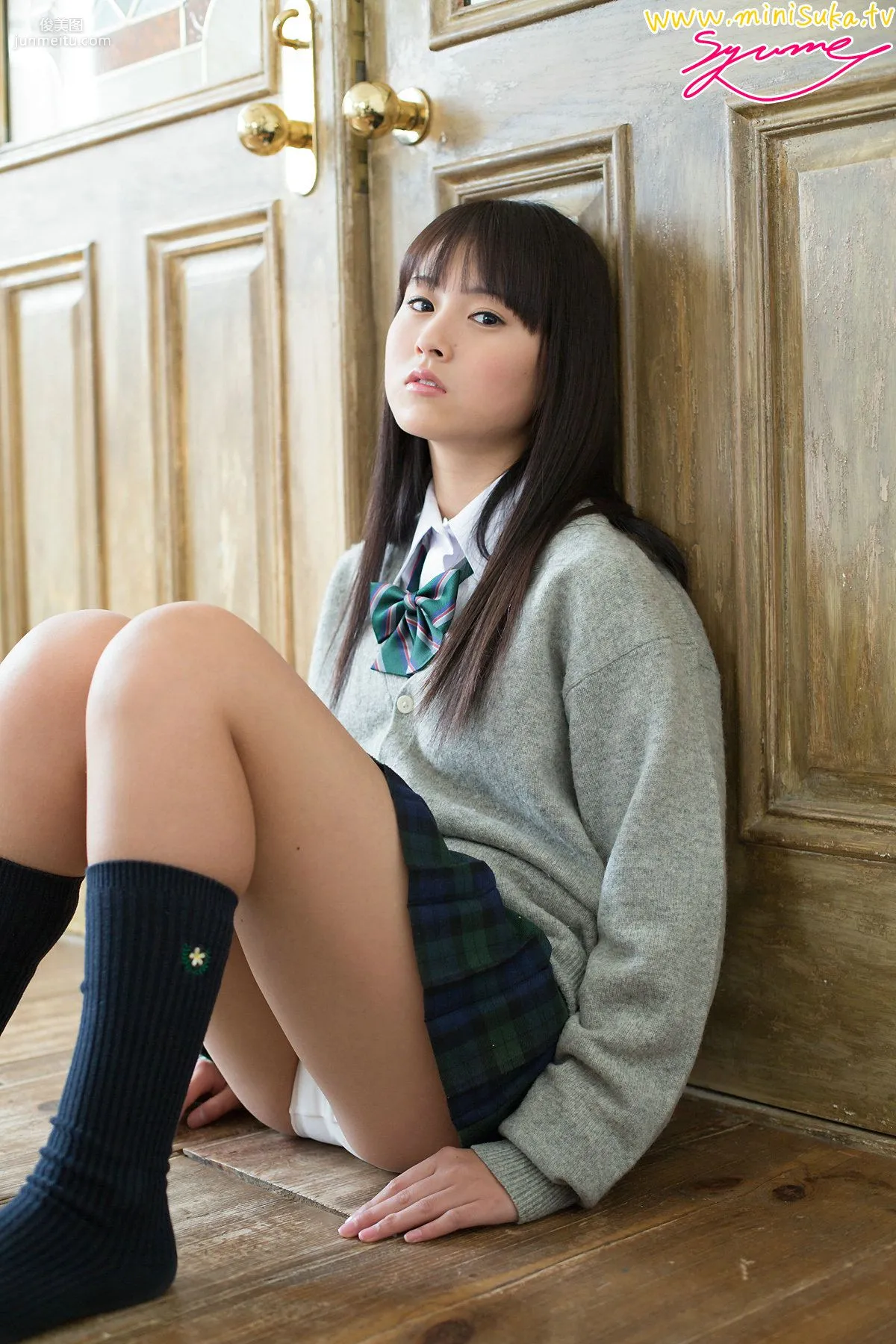 新莊夢 Yume Shinjo 現役女子高生 [Minisuka.tv] 寫真集 34