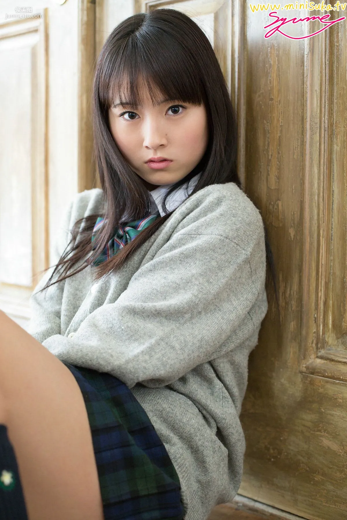新莊夢 Yume Shinjo 現役女子高生 [Minisuka.tv] 寫真集 37