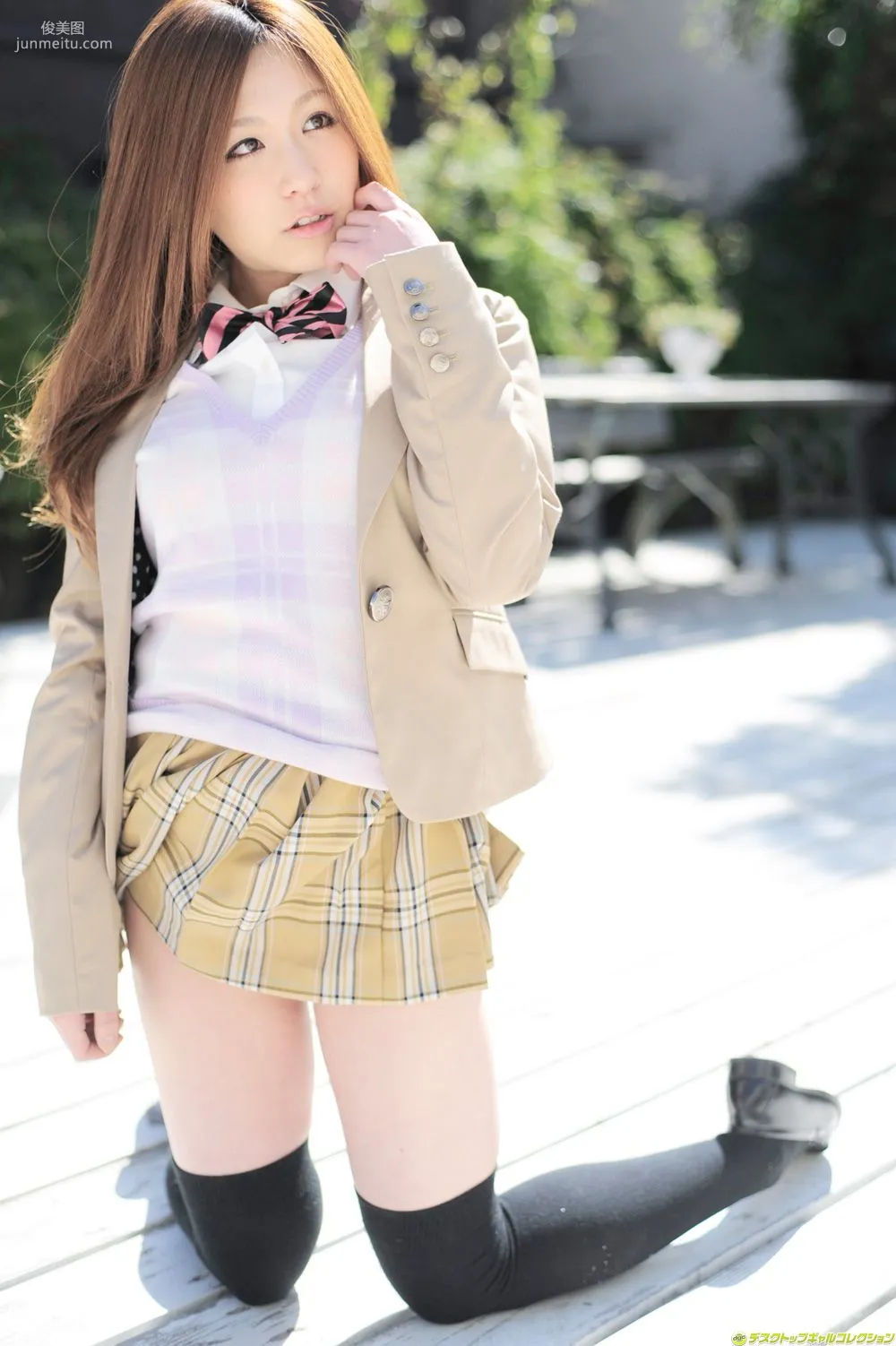 [DGC] NO.962 Miyu Kanzaki Uniform Beautiful Girl Paradise Photo Set photo 22