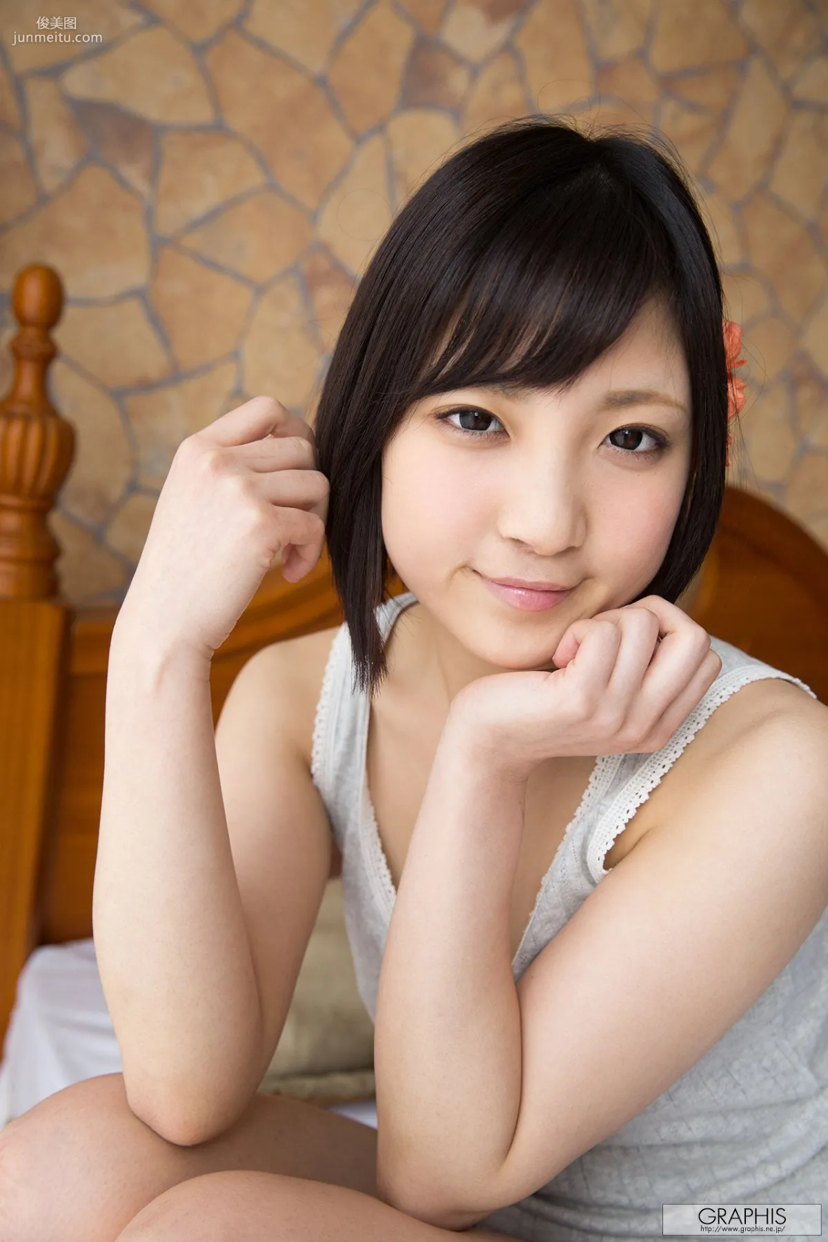 Umi Hirose, [Graphis] First Gravure, First Nude Girl Photo Set photo 45