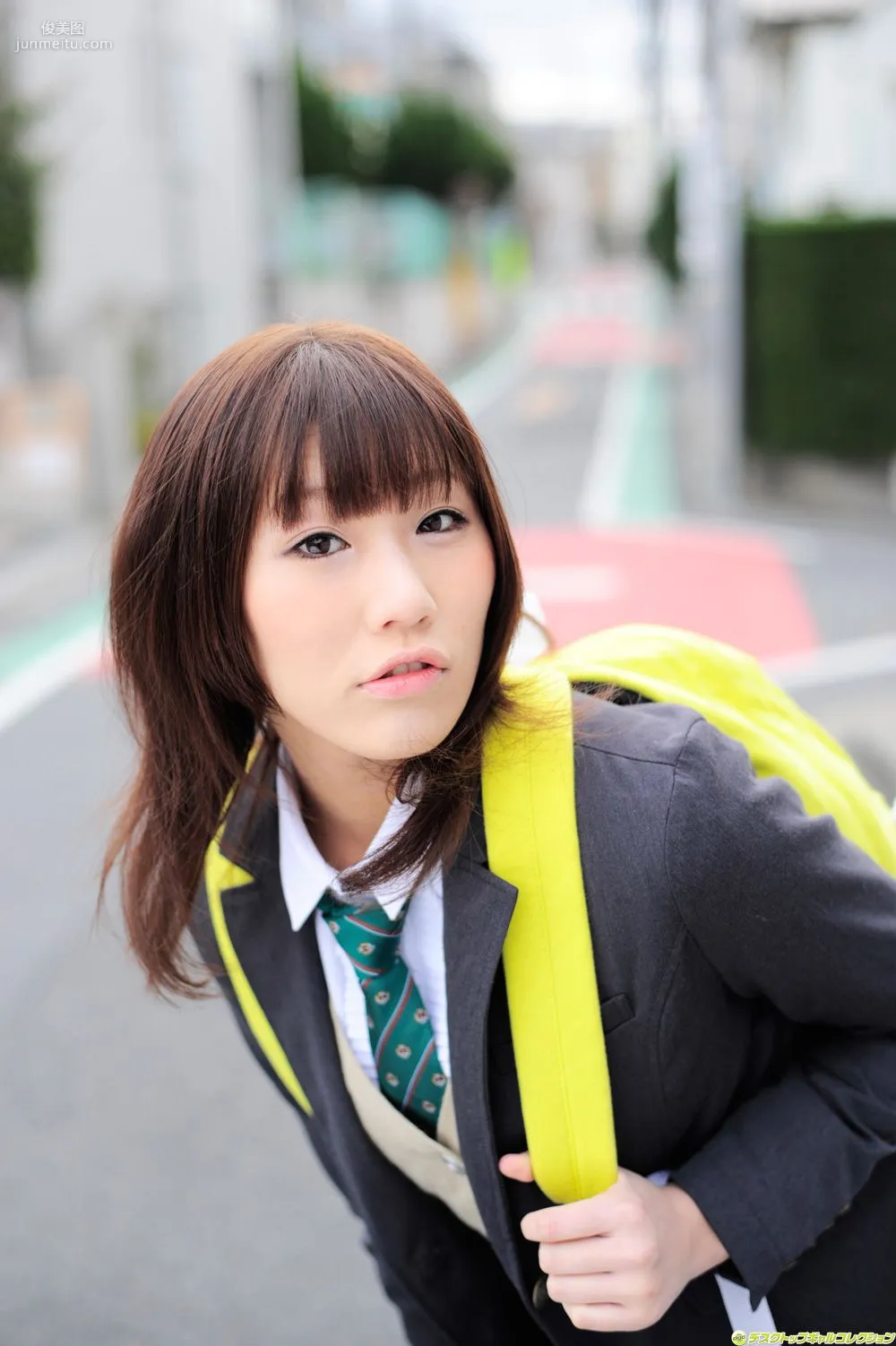 [DGC] NO.941 Suzune Toyama Suzune Toyama Uniform Beautiful Girl Paradise Photo Set photo 3