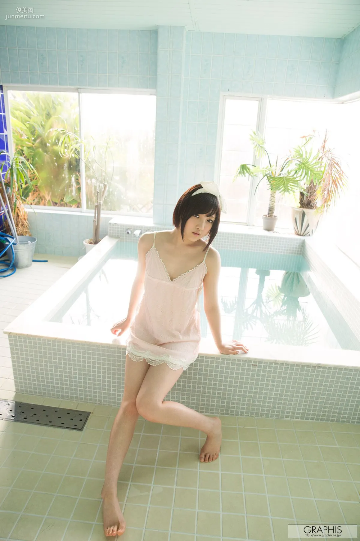 Umi Hirose, [Graphis] First Gravure, First Nude Girl Photo Set photo 47