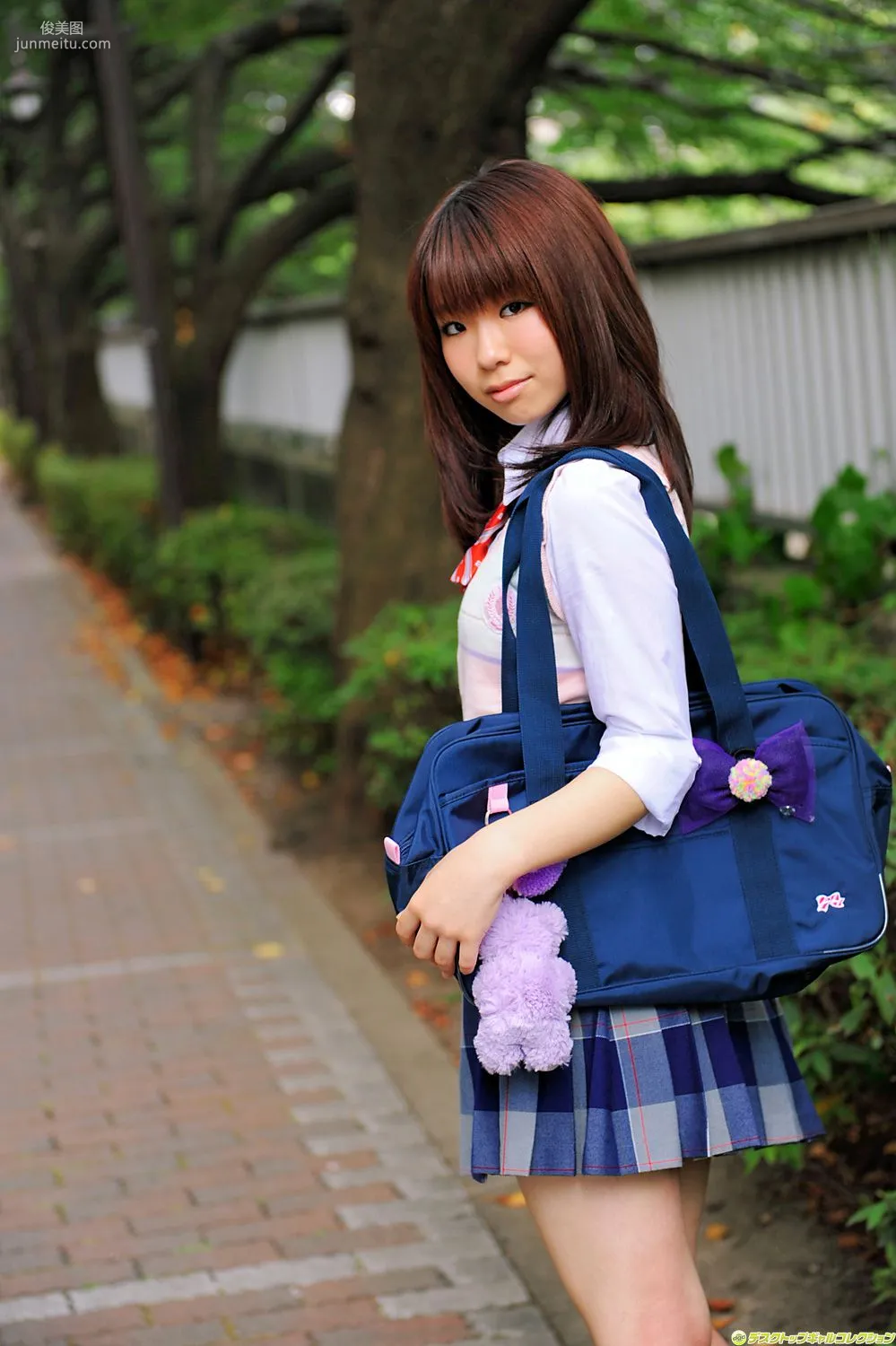[DGC] NO.885 Hikari Azuma, Uniform Beautiful Girl Paradise Photo Set photo 28