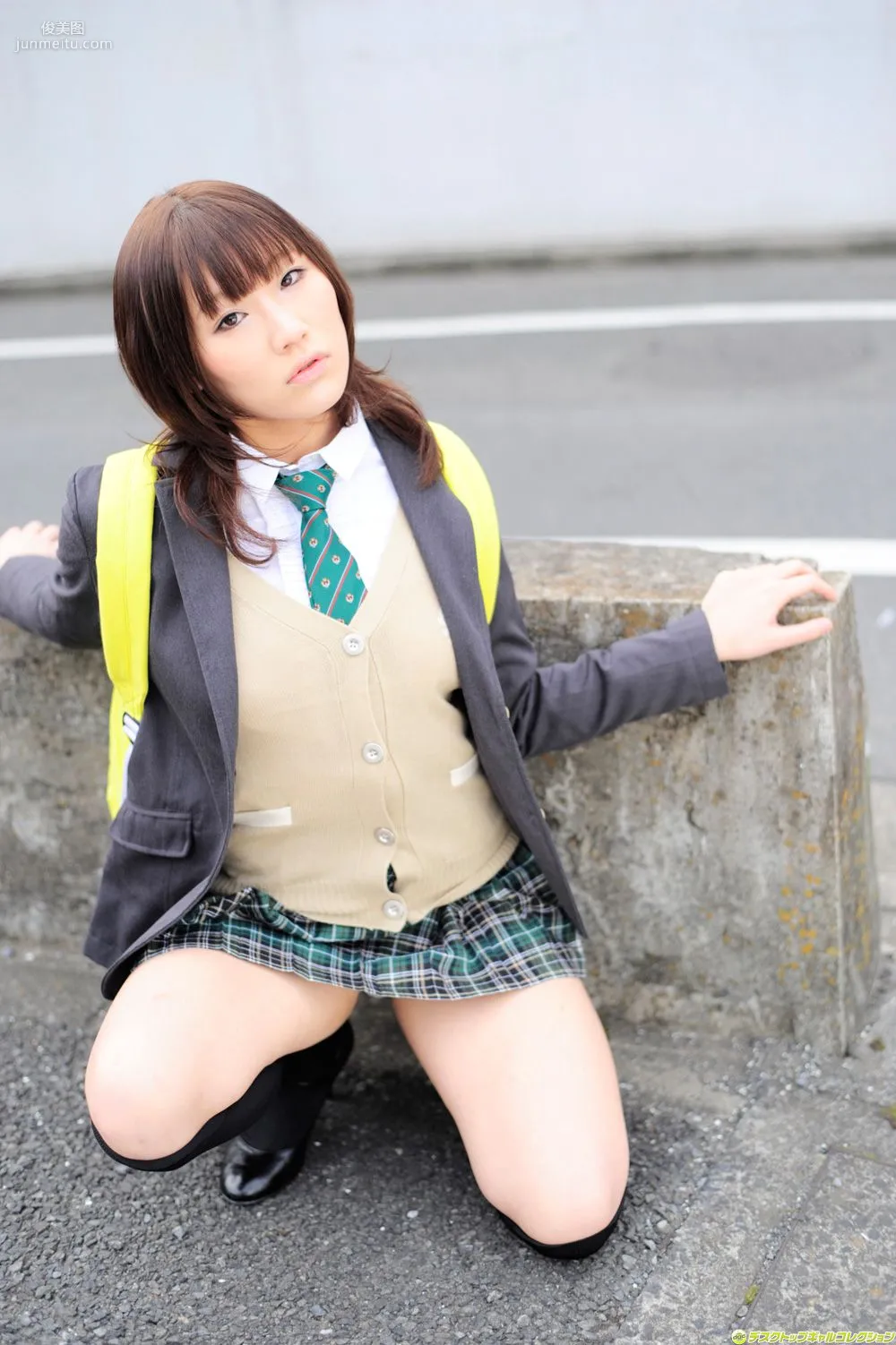 [DGC] NO.941 Suzune Toyama Suzune Toyama Uniform Beautiful Girl Paradise Photo Set photo 10