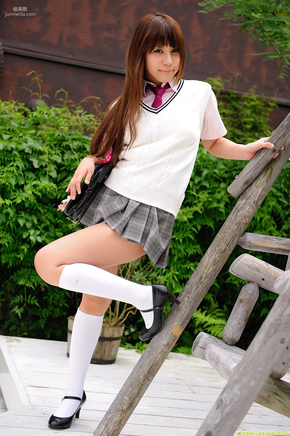 [DGC] NO.868 Momoka Himenoki Uniform Beautiful Girl Paradise Photo Set photo 16
