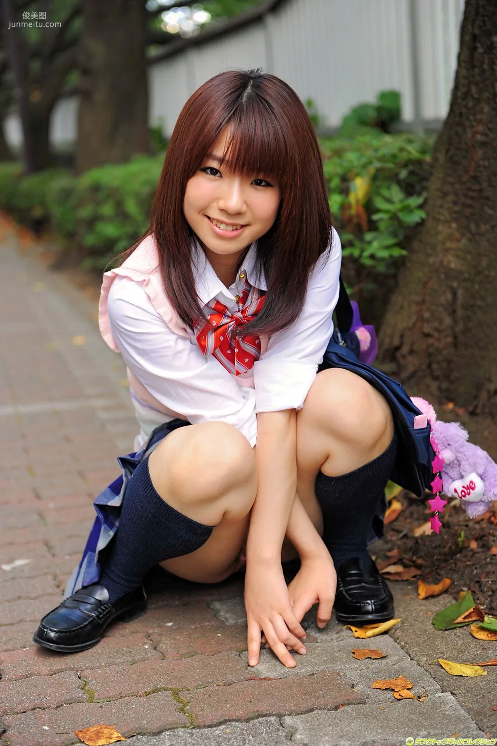 [DGC] NO.885 Hikari Azuma, Uniform Beautiful Girl Paradise Photo Set photo 26