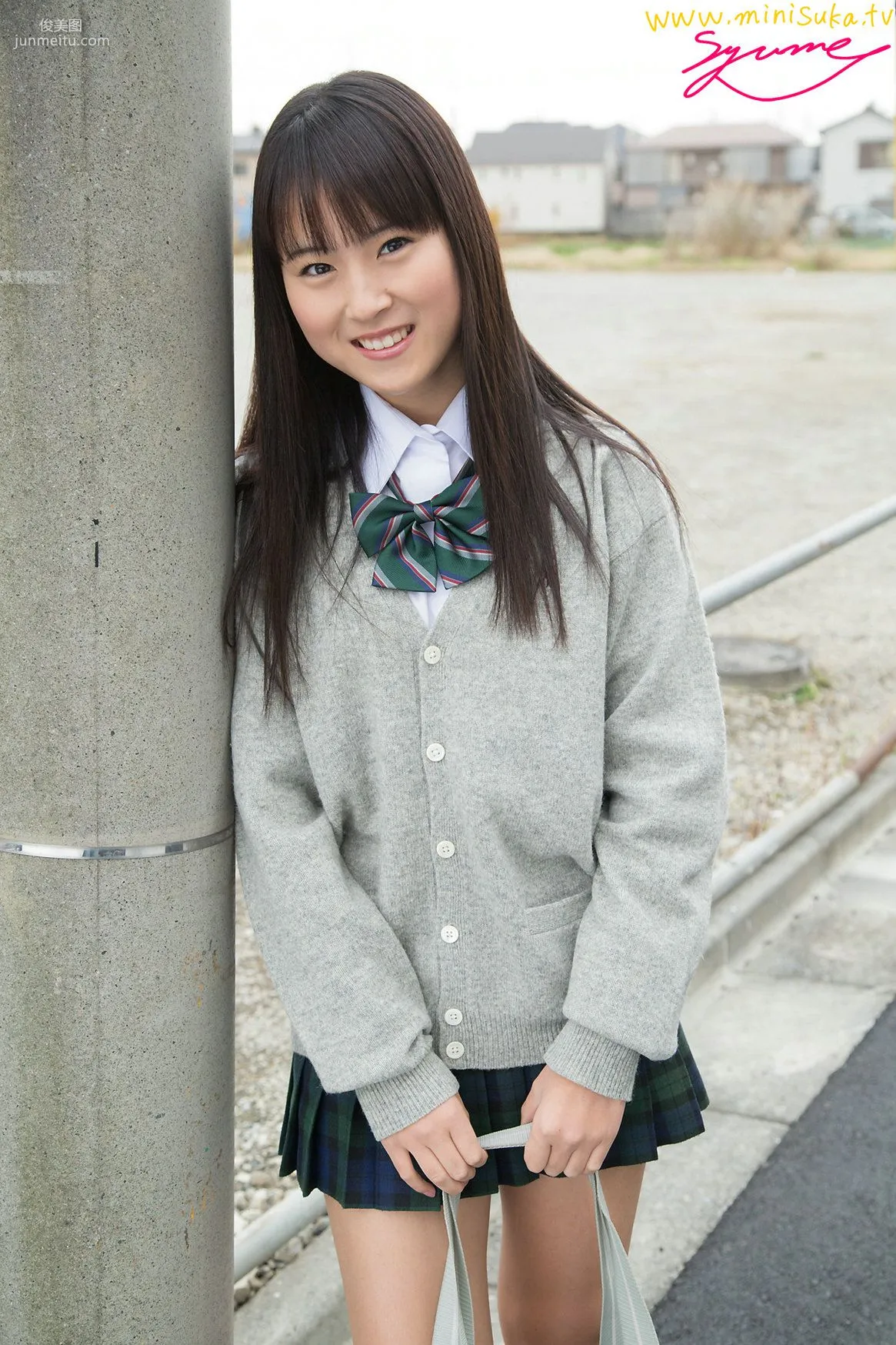 新莊夢 Yume Shinjo 現役女子高生 [Minisuka.tv] 寫真集 15