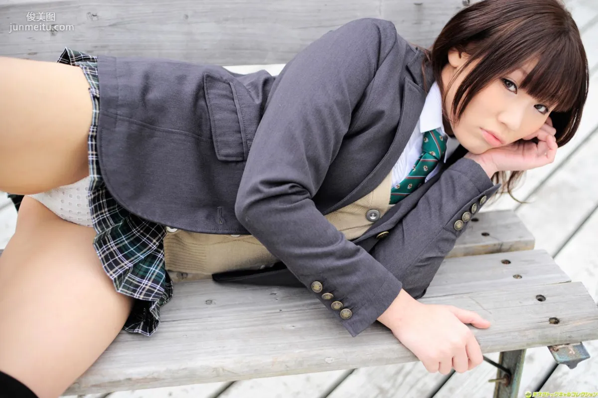 [DGC] NO.941 Suzune Toyama Suzune Toyama Uniform Beautiful Girl Paradise Photo Set photo 17