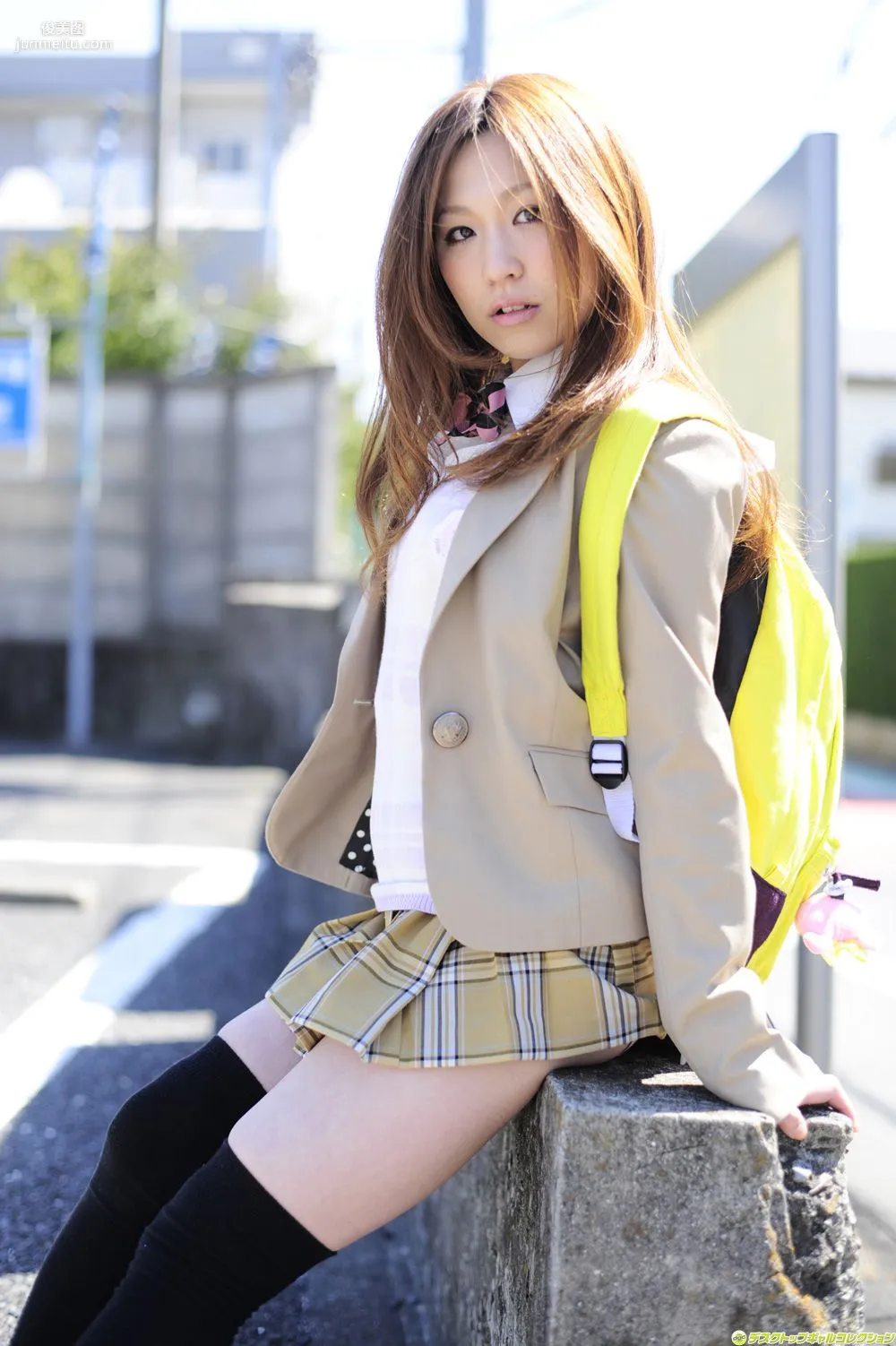 [DGC] NO.962 Miyu Kanzaki Uniform Beautiful Girl Paradise Photo Set photo 6