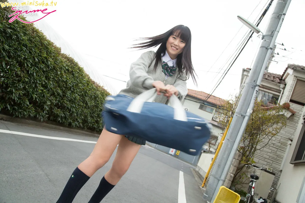 新莊夢 Yume Shinjo 現役女子高生 [Minisuka.tv] 寫真集 14