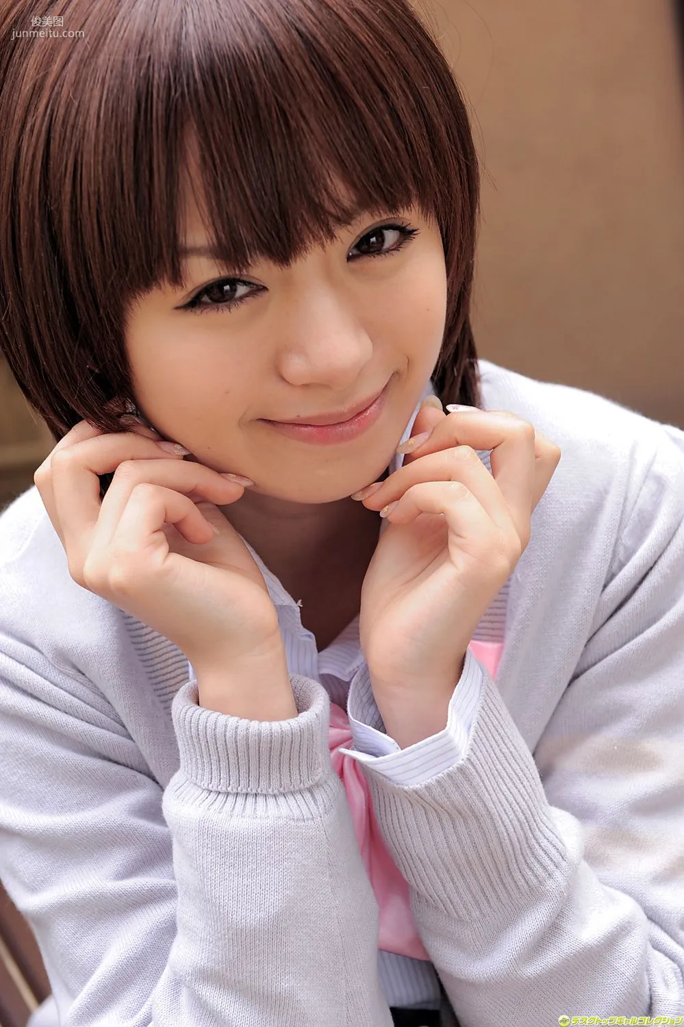 [DGC] NO.840 Rika Hoshimi, Uniform Beautiful Girl Paradise Photo Set photo 19