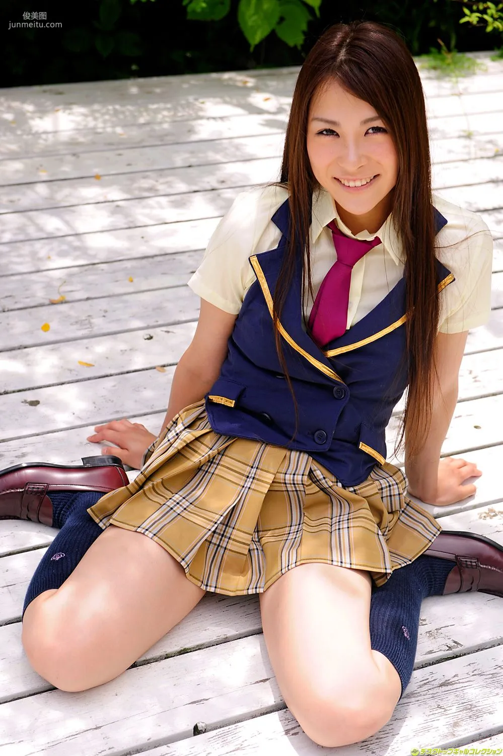 [DGC] NO.866 Saya Fujishiro, Uniform Beautiful Girl Paradise Photo Set photo 29