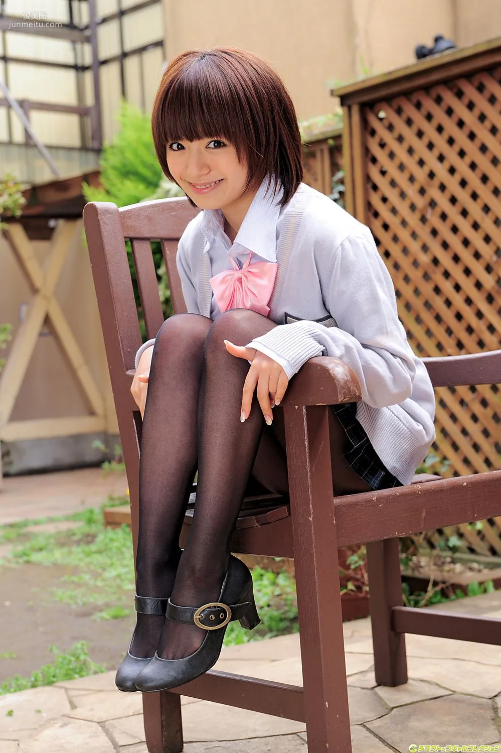 [DGC] NO.840 Rika Hoshimi, Uniform Beautiful Girl Paradise Photo Set photo 17