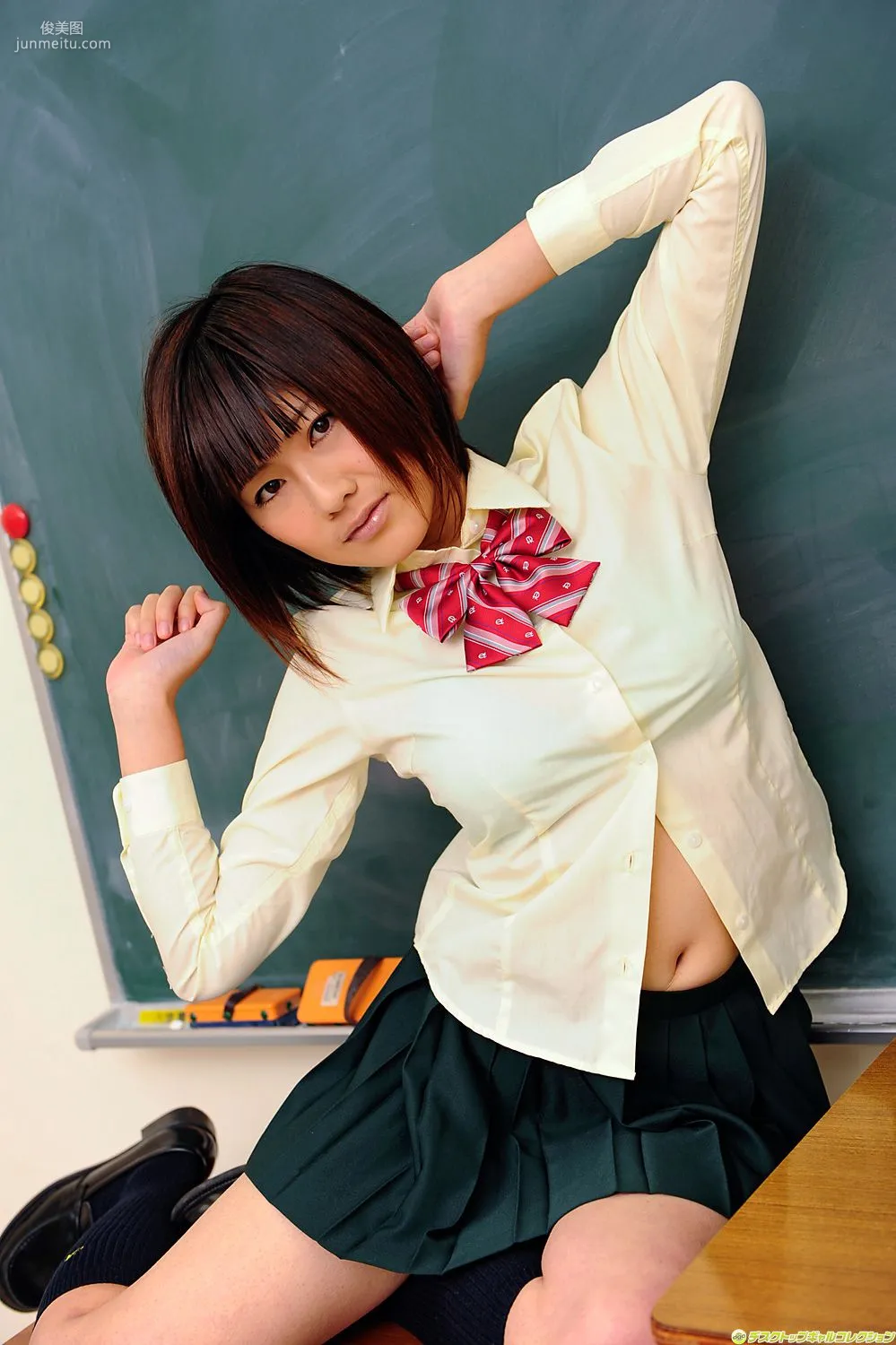 [DGC] NO.849 Ruika Motojima, Uniform Beautiful Girl Paradise Photo Set photo 32