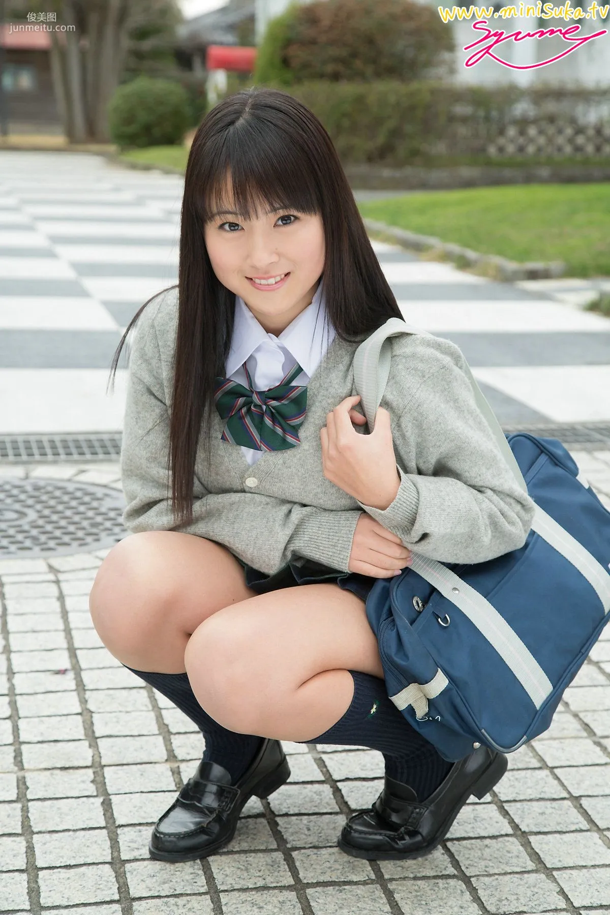 新莊夢 Yume Shinjo 現役女子高生 [Minisuka.tv] 寫真集 3