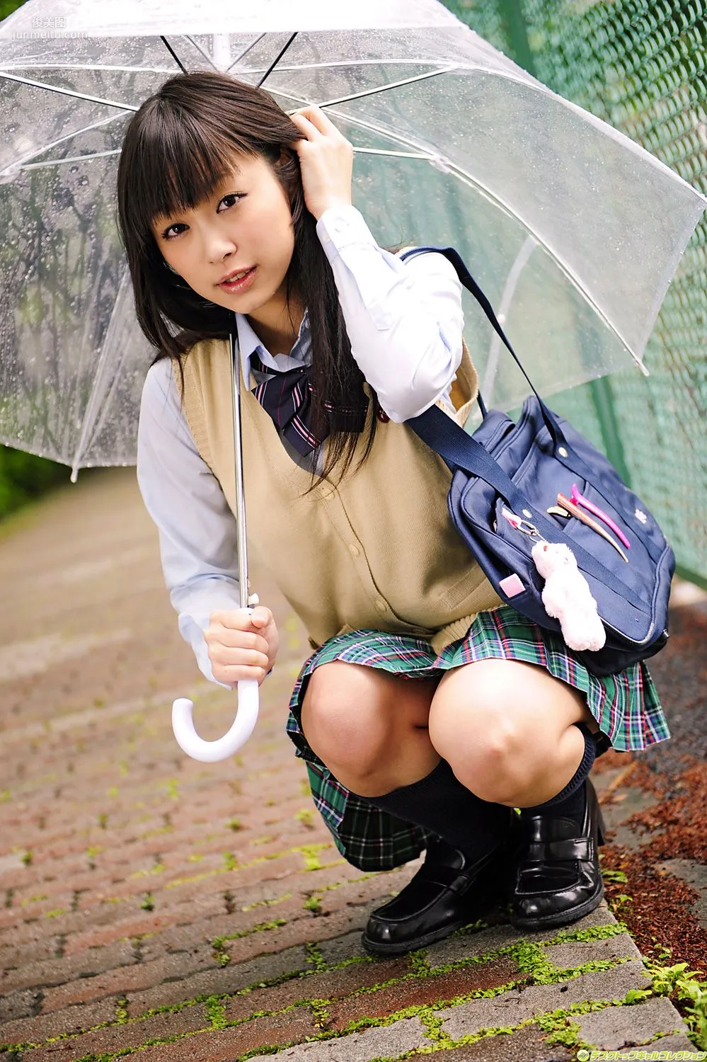 [DGC] NO.858 Asami Kawakami, Uniform Beautiful Girl Heaven, Photo Set photo 18