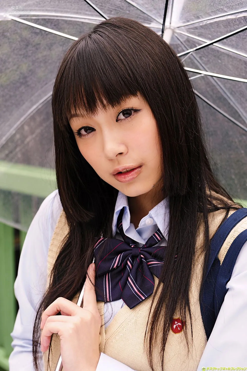 [DGC] NO.858 Asami Kawakami, Uniform Beautiful Girl Heaven, Photo Set photo 15