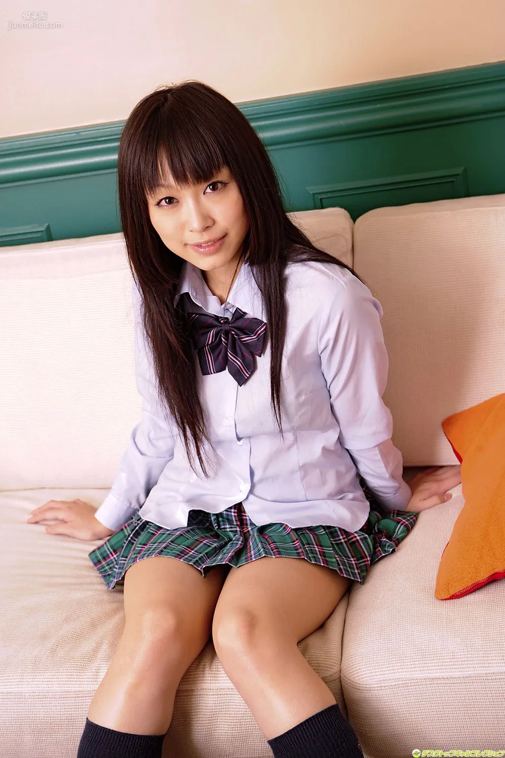 [DGC] NO.858 Asami Kawakami, Uniform Beautiful Girl Heaven, Photo Set photo 27