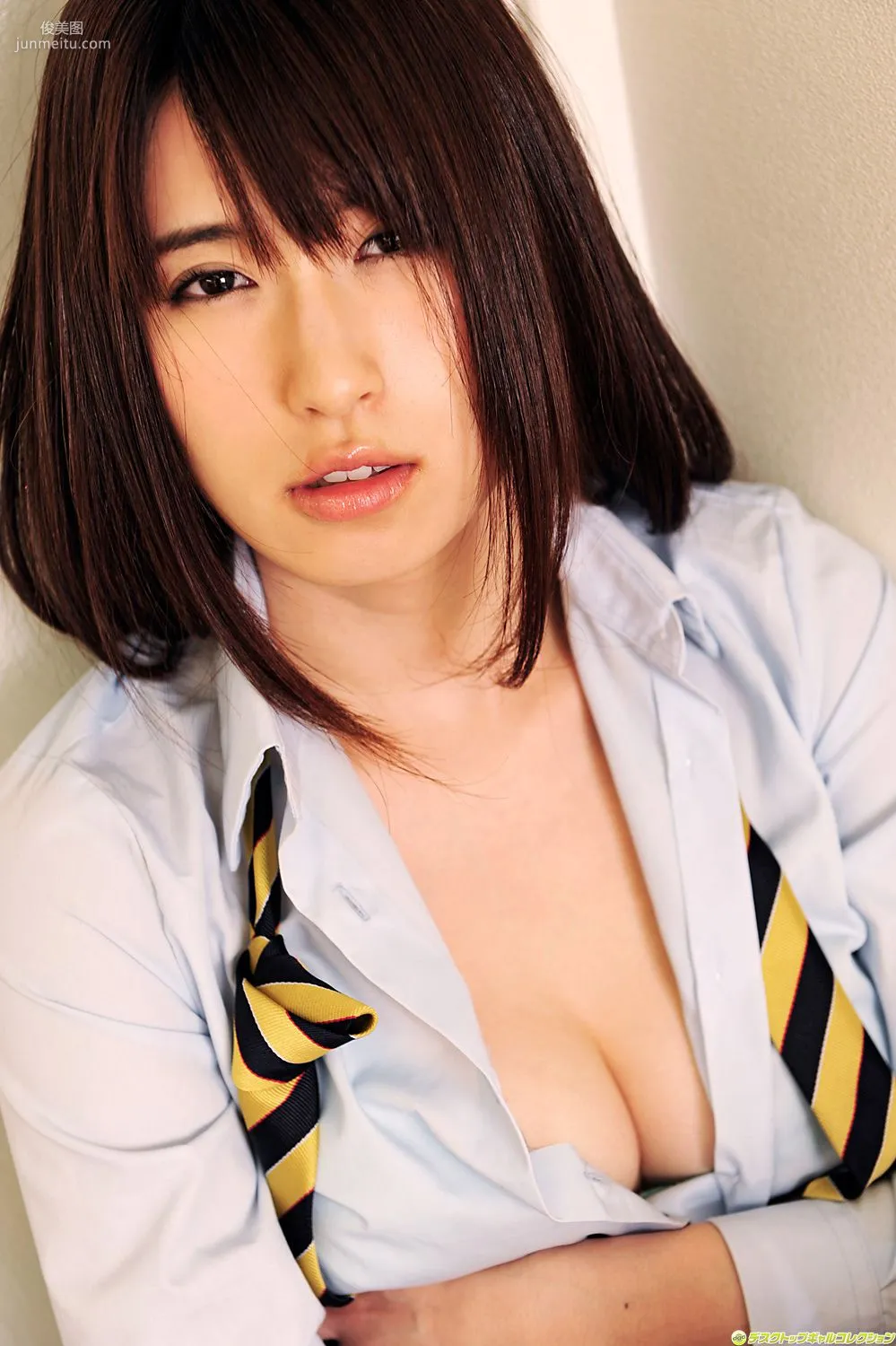 [DGC] NO.894 Yuri Kitatani School Uniform Beautiful Girl Paradise Photo Set photo 42