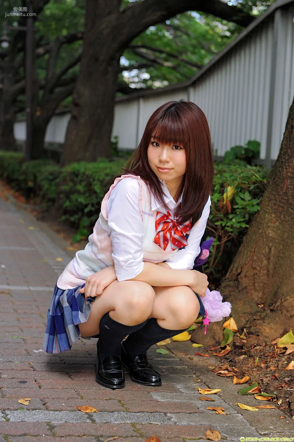 [DGC] NO.885 Hikari Azuma, Uniform Beautiful Girl Paradise Photo Set photo 22