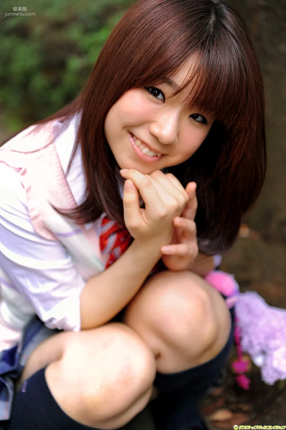 [DGC] NO.885 Hikari Azuma, Uniform Beautiful Girl Paradise Photo Set photo 25
