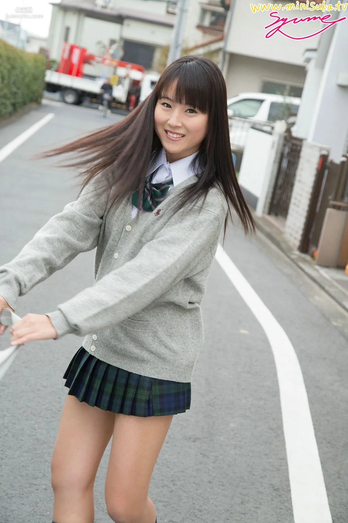 新莊夢 Yume Shinjo 現役女子高生 [Minisuka.tv] 寫真集 8
