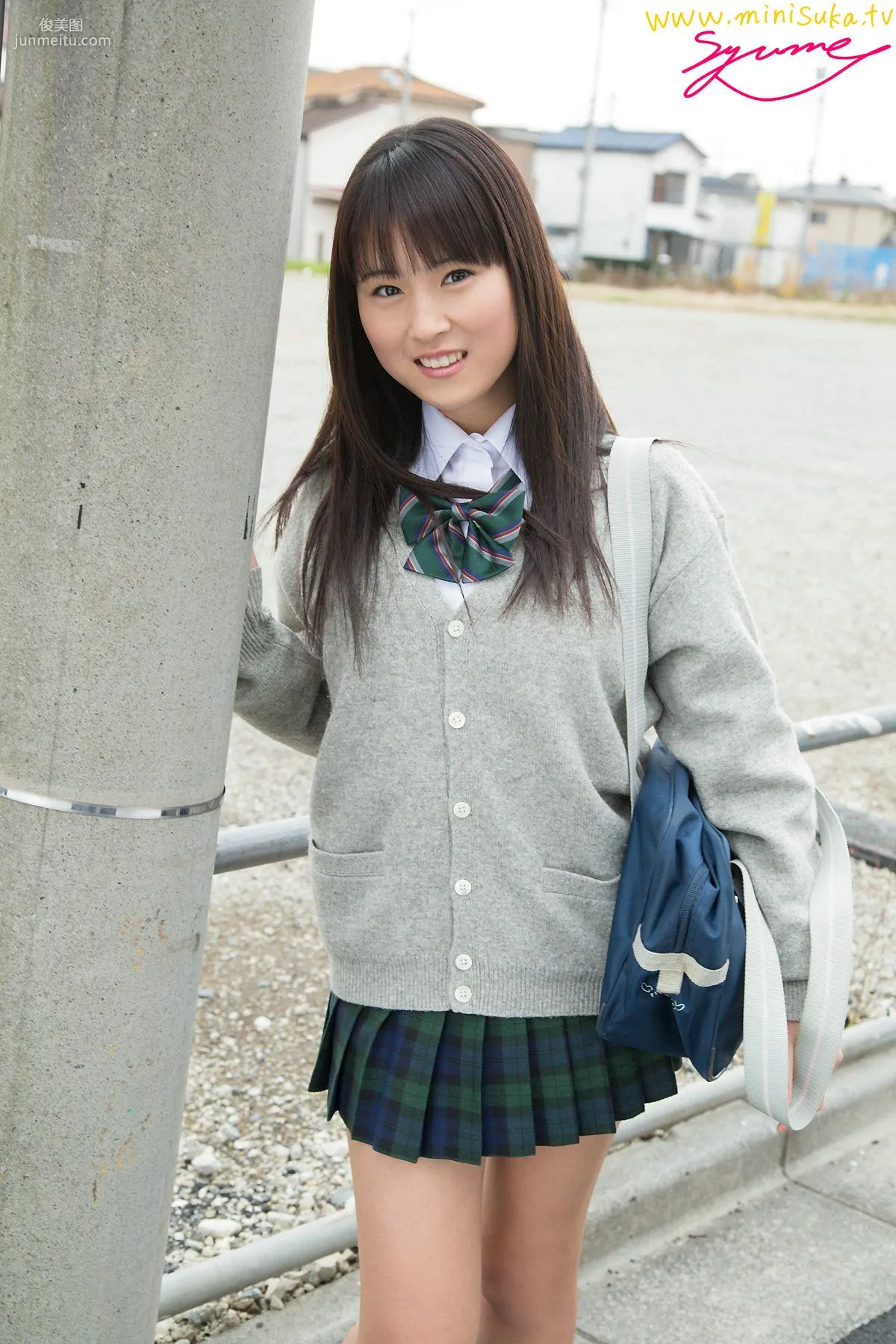 新莊夢 Yume Shinjo 現役女子高生 [Minisuka.tv] 寫真集 18