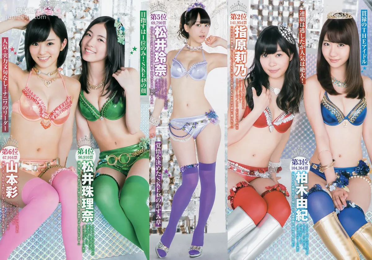 滝口ひかり 木下ひなこ AKB48 おのののか [Weekly Young Jump] 2014年No.38 寫真雜志 3