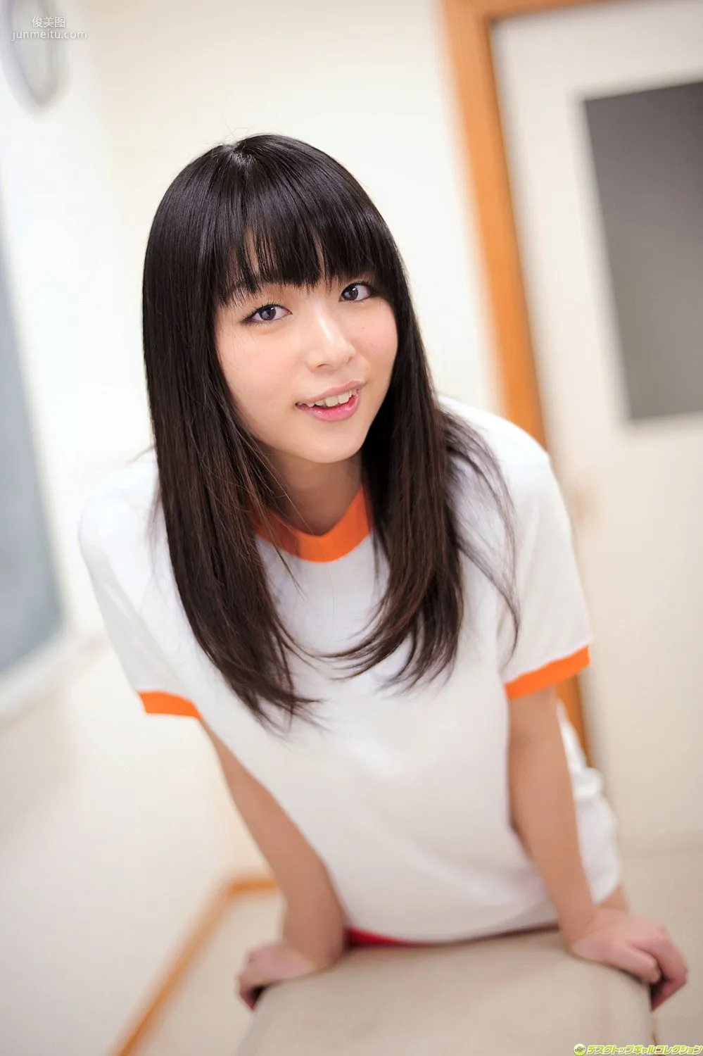 [DGC] NO.981 Megumi Suzumoto, Uniform Beautiful Girl Paradise Photo Set photo 75