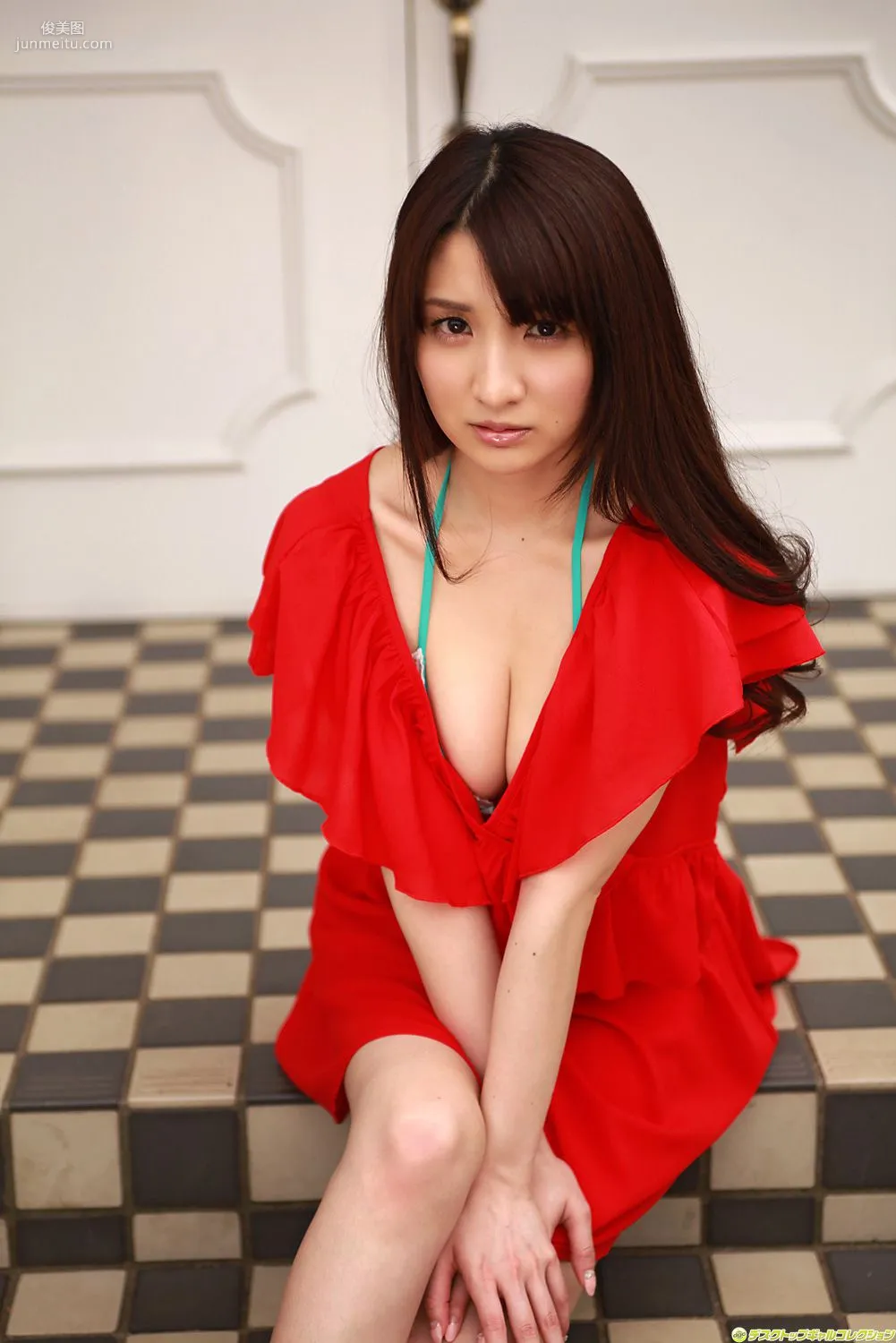 Nana Ozaki, I Want to Make Her My Girlfriend! Her Charm Has Grown, Super Soft Big Bust Photo Set [DGC] NO.1041 photo 55