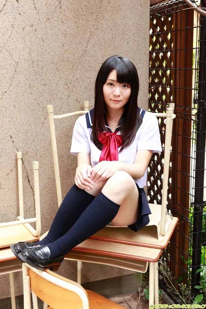 Sayaka Otonashi "An Immature Body of a Loli-Faced Beauty Who Looks Good in Uniform" Photo Set [DGC] NO.1046 photo 18