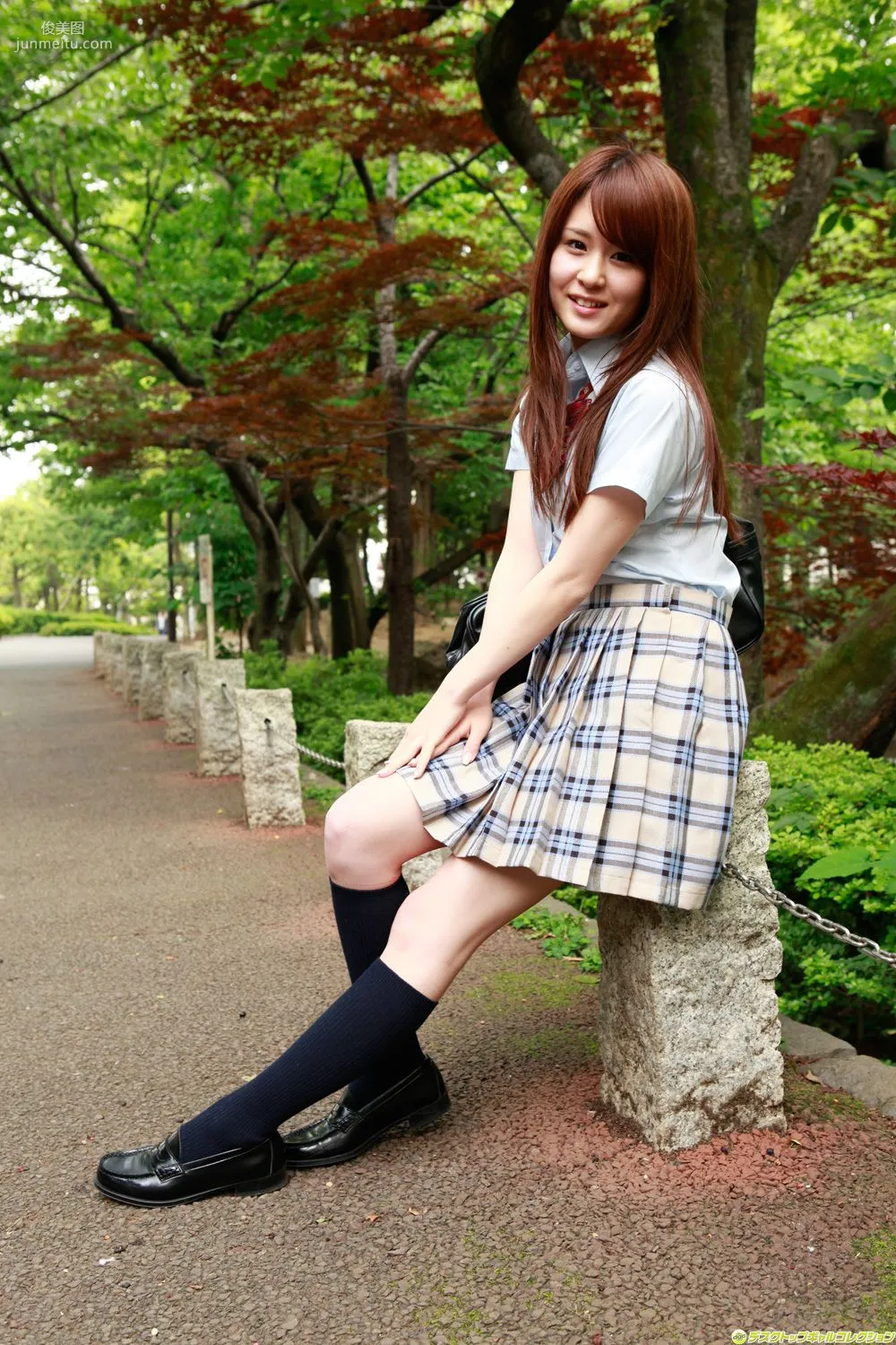 Shiori Asana "Sweet Loli Face and Uniform Perfect Fusion!" Photo Set [DGC] NO.1040 photo 52