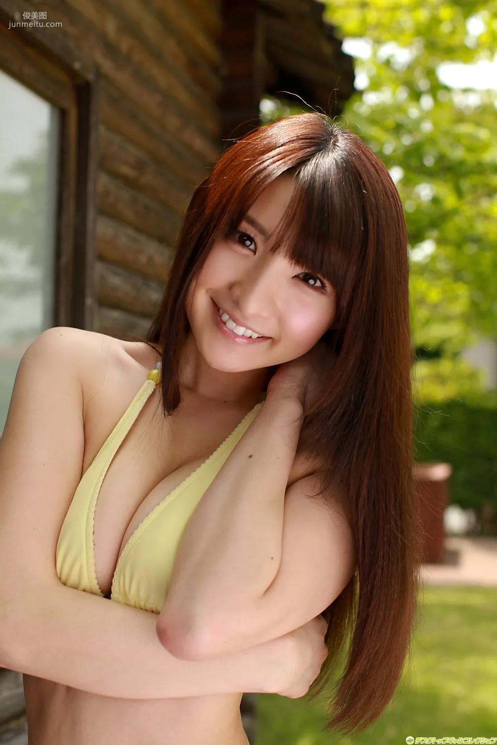 Nana Ozaki, I Want to Make Her My Girlfriend! Her Charm Has Grown, Super Soft Big Bust Photo Set [DGC] NO.1041 photo 45