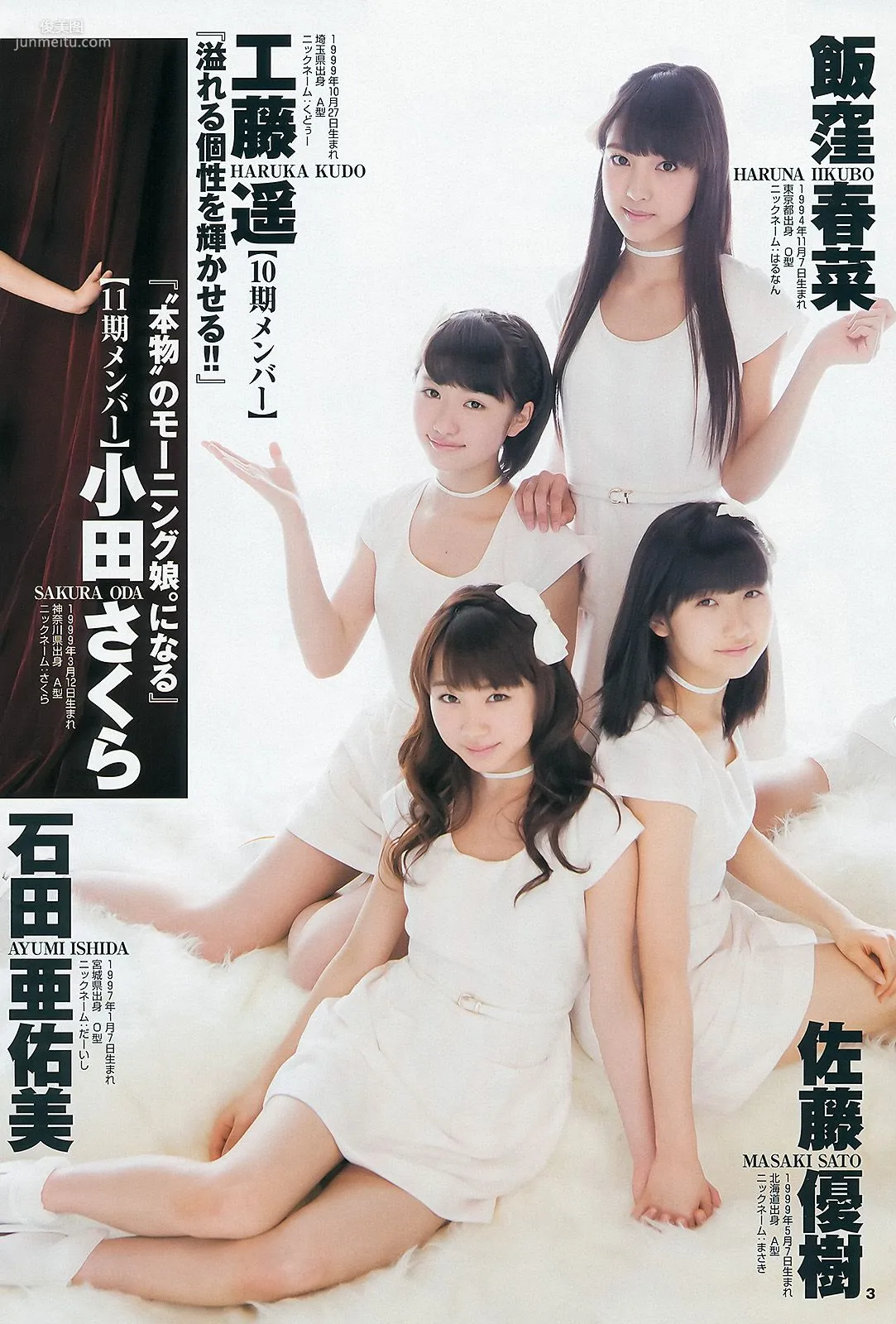 Morning Musume. Mariya Nishiuchi [Weekly Young Jump] 2013 No.18 Photo Magazine photo 4