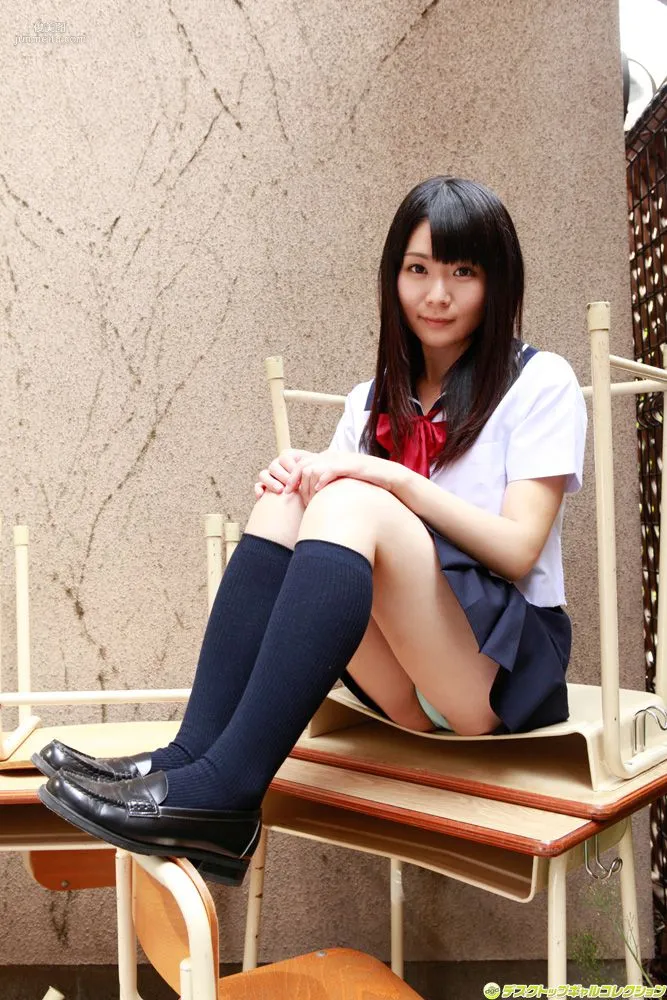 Sayaka Otonashi "An Immature Body of a Loli-Faced Beauty Who Looks Good in Uniform" Photo Set [DGC] NO.1046 photo 17