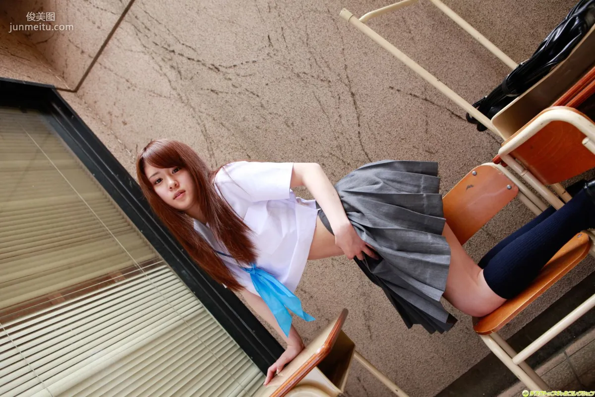 Shiori Asana "Sweet Loli Face and Uniform Perfect Fusion!" Photo Set [DGC] NO.1040 photo 23