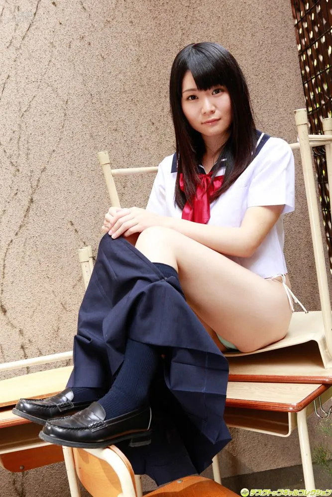 Sayaka Otonashi "An Immature Body of a Loli-Faced Beauty Who Looks Good in Uniform" Photo Set [DGC] NO.1046 photo 23